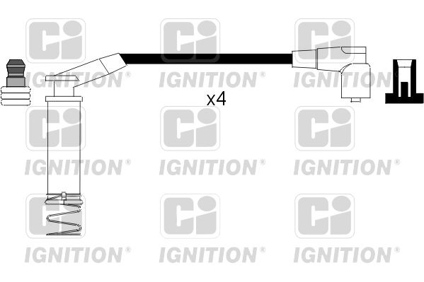 QUINTON HAZELL Комплект проводов зажигания XC795